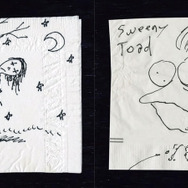 ティム バートン 紙ナプキンに描きとめたスケッチが画集に ナプキンアート オブ ティム バートン Cinemacafe Net
