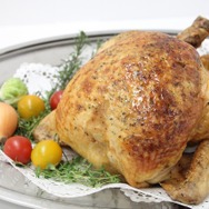 「穀味鶏のプレミアムローストチキン」