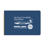 旅券や旅先での思い出の品を挟み込めるノートブック