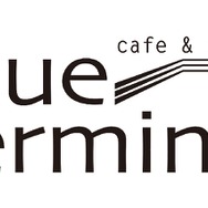 横浜 大さん橋 グルメバーガーカフェ「cafe & dining blue terminal（カフェ アンド ダイニング ブルー ターミナル」ロゴ
