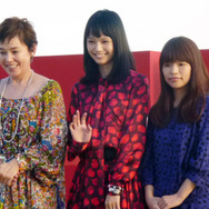 『オカンの嫁入り』釜山国際映画祭の野外ステージにて　photo：Ayako Ishizu
