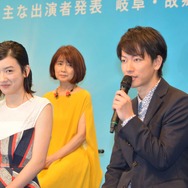 連続テレビ小説「半分、青い。」出演者発表会見