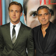 『THE IDES OF MARCH』のプレミア上映にて　-(C) Everett Collection/AFLO