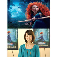 『メリダとおそろしの森』日本語吹き替え版ボイスキャストに抜擢された大島優子 -(C) Disney/Pixar All Rights Reserved.