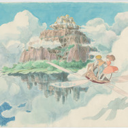 『宮崎駿展』イメージ画『天空の城ラピュタ』(1986)イメージボード宮崎駿（C） 1986 Studio Ghibli