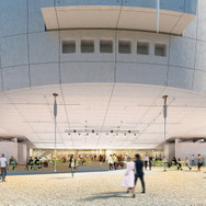 Academy Museum of Motion Pictures,Exterior Rendering （C）Renzo Piano BuildingWorkshop/（C）Academy Museum Foundation