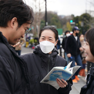 「5つの歌詩」#1「空を読む」メイキング写真（C）2022 東北新社