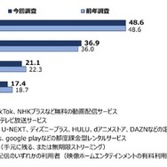 映画館の利用率が大幅に回復する一方、有料動画配信の伸び率が鈍化──「映像メディアユーザー実態調査2023」が発表