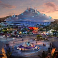 2027年にオープンするスペース・マウンテンとその周辺エリアのイメージAs to Disney artwork, logos and properties： (C) Disney