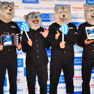 「FlashAir」キャンペーン（杉原杏璃、「MAN WITH A MISSION」）