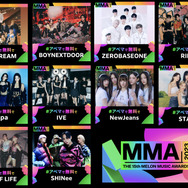 「MMA2023」出演アーティスト　©2023 Melon Music Awards (MMA2023)