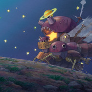 新CM「ジブリパーク ゆっくりきて下さい。動く城編」スチール　Ⓒ 2024 Hayao Miyazaki, Studio Ghibli