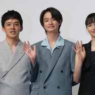 越山敬達、中西希亜良、池松壮亮『ぼくのお日さま』ジャパンプレミア