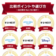 2025年動画配信サービスのおすすめ18社を比較！人気サービスを徹底調査！