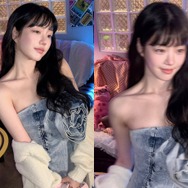 『チャングム』女優の娘イ・ユビ、美デコルテあらわな可愛い姿に反響！「お人形みたい」【PHOTO】