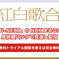 紅白歌合戦を無料で見逃し配信を見る方法(2024年～2025年第75回)を徹底調査！