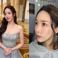 女優パク・ミニョン、ドレスからグラマラス体型があらわに…「ディズニーから飛び出してきた？」【PHOTO】