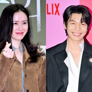 女優ソン・イェジン、“弟役”の俳優が撮影現場に駆け付けエール！久しぶりの2SHOTに「嬉しいなぁ」【PHOTO】