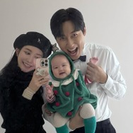 “推し”だった韓国スターと結婚した日本人女性、幸せな家族のひと時を公開。“理想的”【PHOTO】