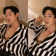 「ボタン留めて…」俳優チョン・ヘイン、色気漂う姿は久しぶり！【PHOTO】