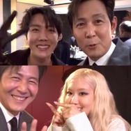 『イカゲーム』俳優イ・ジョンジェの“華麗なる人脈”。BTSにG-DRAGON、マクロン仏大統領ともパチリ【PHOTO】