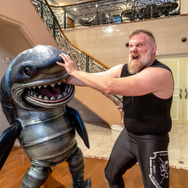 松島トモ子 サメ遊戯 6枚目の写真・画像