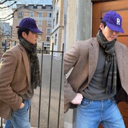 “身長188センチの威厳”…俳優キム・ウビン、スイスで撮られた圧倒的なフィジカル【PHOTO】