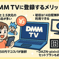 DMM TVの評判・口コミを徹底調査！サービスの特徴やメリット・デメリットを解説