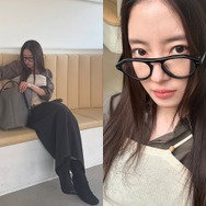 女優イ・セヨン、眼鏡越しに漂う知的さに“ドキッ”。レイヤードスタイルに反響【PHOTO】