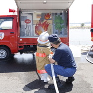 消防車体験