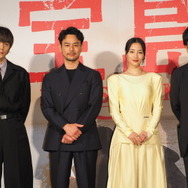 窪田正孝、妻夫木聡、広瀬すず、大友啓史監督／映画『宝島』完成報告会見