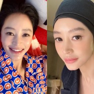 54歳女優キム・ヘス、一点の曇りもない肌が眩しい…撮り溜めていた自撮り大放出！【PHOTO】