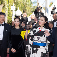 レッドカーペット『遠い山なみの光』© Kazuko Wakayama