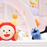 左から）めざましくん、スンスン（C）PUPPET SUNSUNPS committee