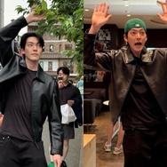 キム・ウビン、日本で撮られたお茶目な姿にほっこり「かわいさ漏れまくりです」【PHOTO】