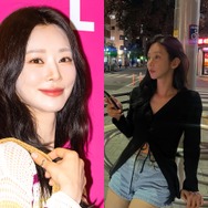 なぜ日本に!?『涙の女王』イ・ジュビン、夜の街でも際立つ“圧倒的存在感”「絶世の美女」【PHOTO】