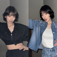 パク・シネ、日本での“愛らしい”舞台裏ショット。ボブヘアが似合いすぎる！【PHOTO】