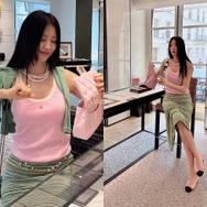 『トンイ』パク・ハソン、パリのシャネルでショッピング！“一児の母”の優雅な日常に「憧れる」【PHOTO】