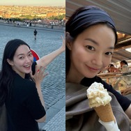 今度は“皇后役”のシン・ミナ、海外でリラックスしたひととき。「生まれ変わるならシン・ミナに」【PHOTO】