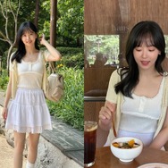 デート中!?『麗』『最愛の敵』女優カン・ハンナ、“理想の彼女風”ショットに反響「目が清められた」【PHOTO】