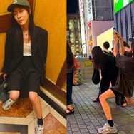 “NHKの韓ドラ女王”が大阪・心斎橋で大はしゃぎ!!  飾らない姿が話題