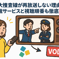 踊る大捜査線が再放送しない理由とは？配信サービスと視聴順番も徹底解説！