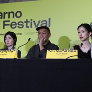 『旅と日々』記者会見　Locarno Film Festival / Ti-Press