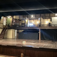 永楽館の舞台と楽屋