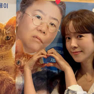 『イ・サン』女優ハン・ジミンが愛嬌全開！6作品で共演したイ・ジョンウンの新作にエール【PHOTO】