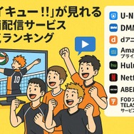 ハイキュー動画配信サービス人気ランキング！無料視聴や見る順番・キャラ＆学校解説まで完全網羅