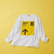 コラボロンT ￥3,990（税込）／『8番出口』 × and ST アパレルコラボ