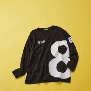 コラボロンT ￥3,990（税込）／『8番出口』 × and ST アパレルコラボ