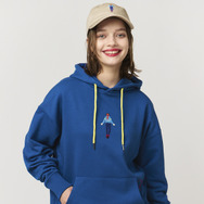 裏毛ビッグシルエットパーカー ¥7,900