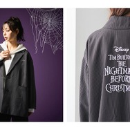 ストライプテーラードジャケット「ナイトメアー・ビフォア・クリスマス／ジャック」12,900円（税込）